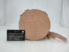 CHANEL Leather Round Shoulder Bag Pink