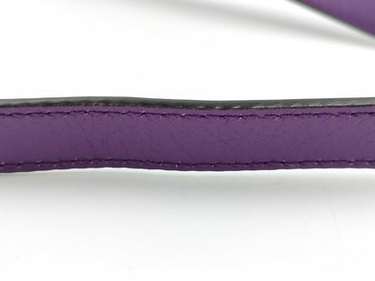 GUCCI G Stitch Shoulder Bag Yellow x Purple