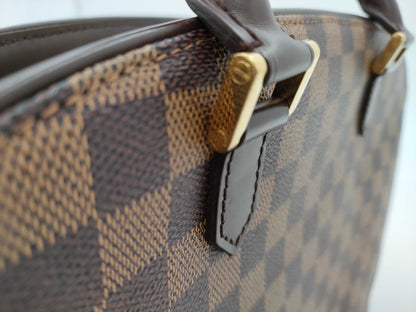 LOUIS VUITTON Damier Saria Horizontal Handbag