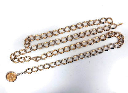 CHANEL Coco Mark Double Chain Belt