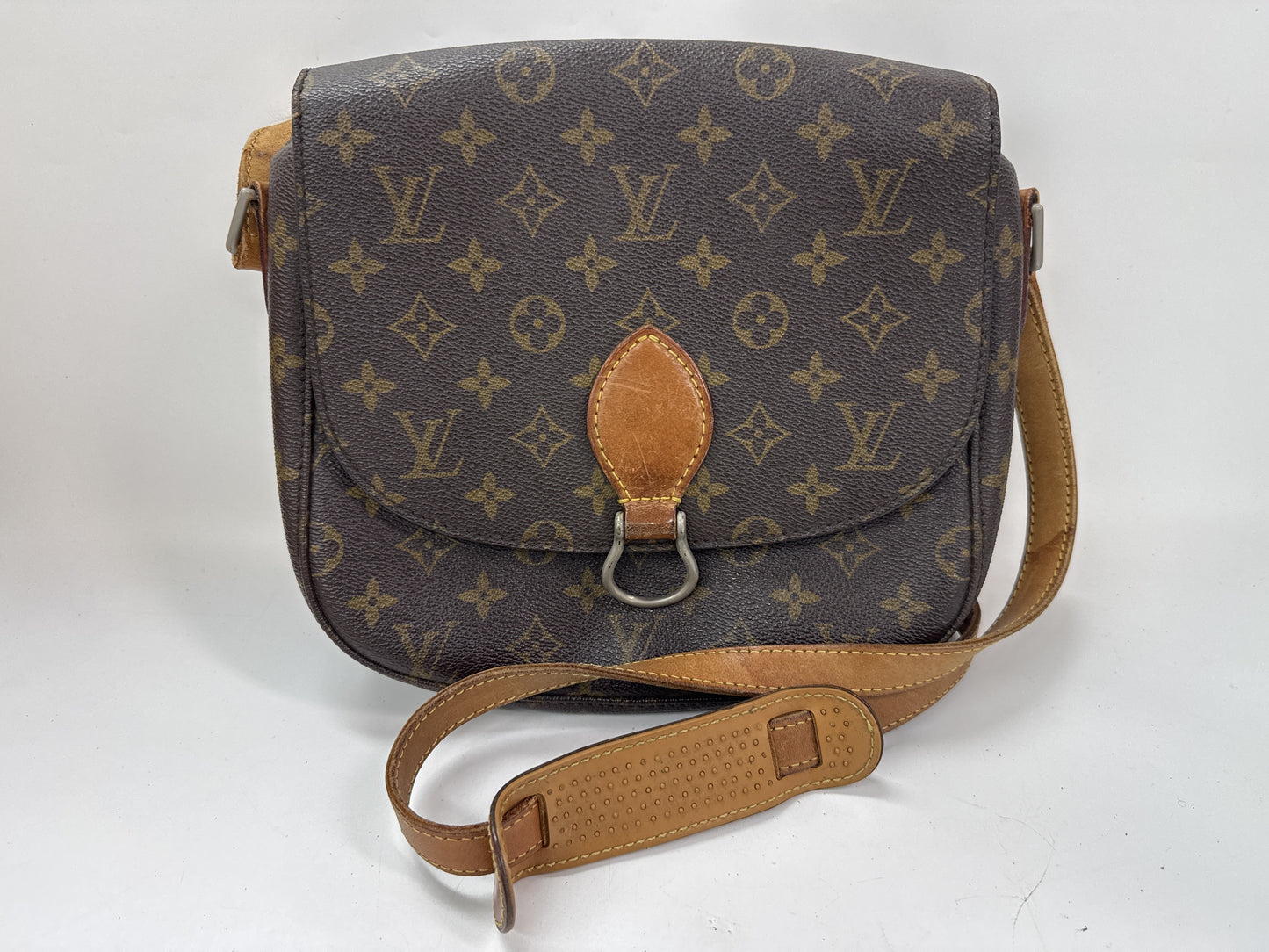 LOUIS VUITTON GM Saint-Cloud Shoulder Bag