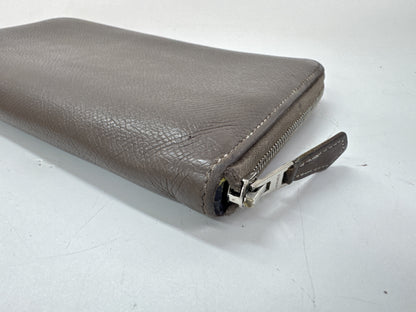 HERMES Azap Long Wallet with X Stamp