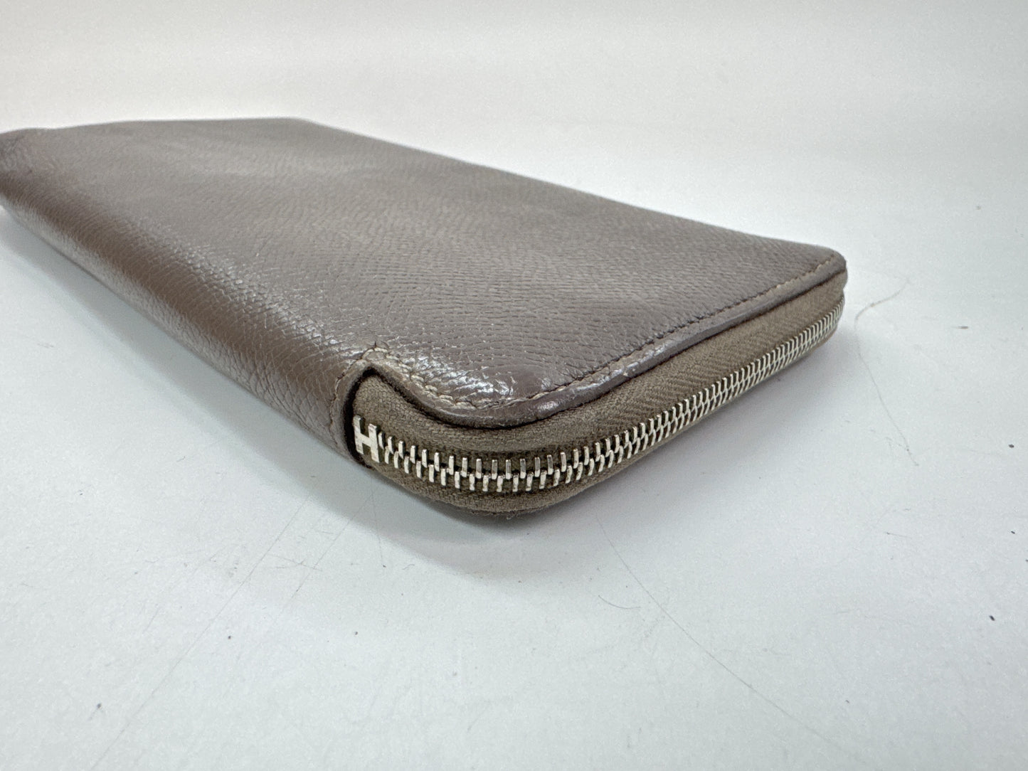 HERMES Azap Long Wallet with X Stamp