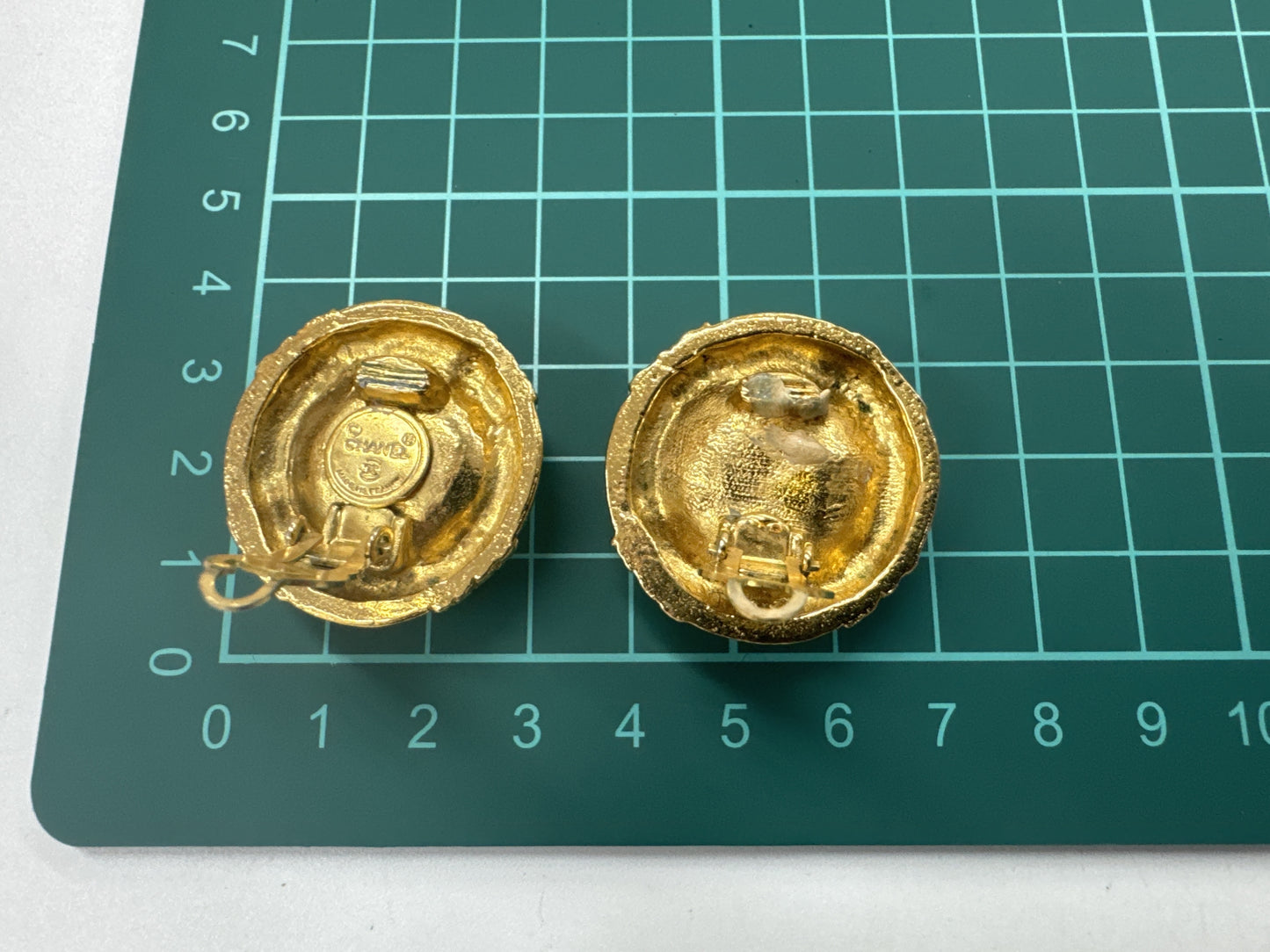 CHANEL Chanel Earrings Faux Pearl GP Earrings