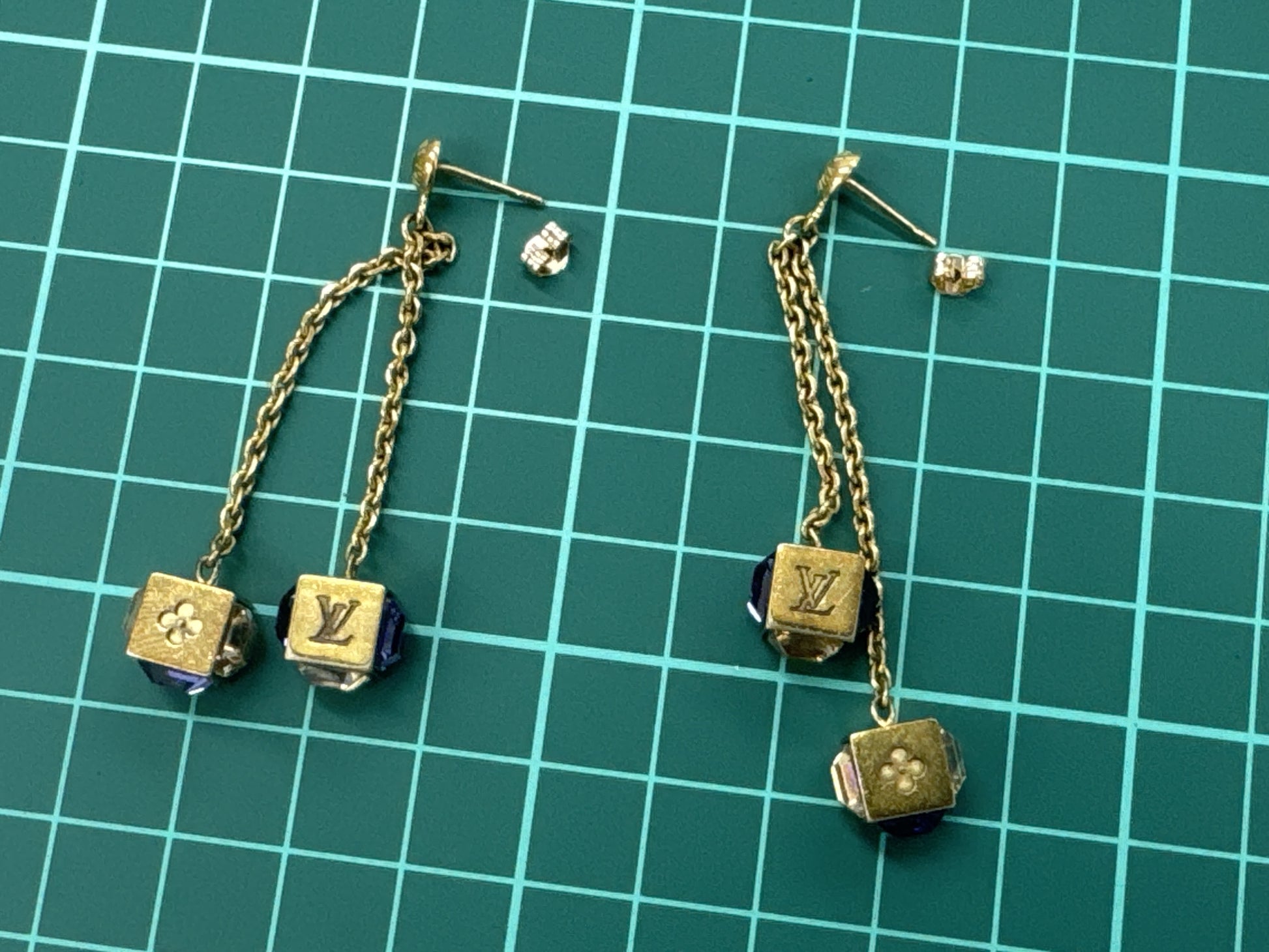 LOUIS VUITTON Boucle d'oreille Pandan Gamble Bracelet/Bangle