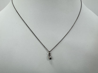 Tiffany & Co. 925 Teardrop Necklace, Chain: Approx. 42cm, Weight: 2.0g