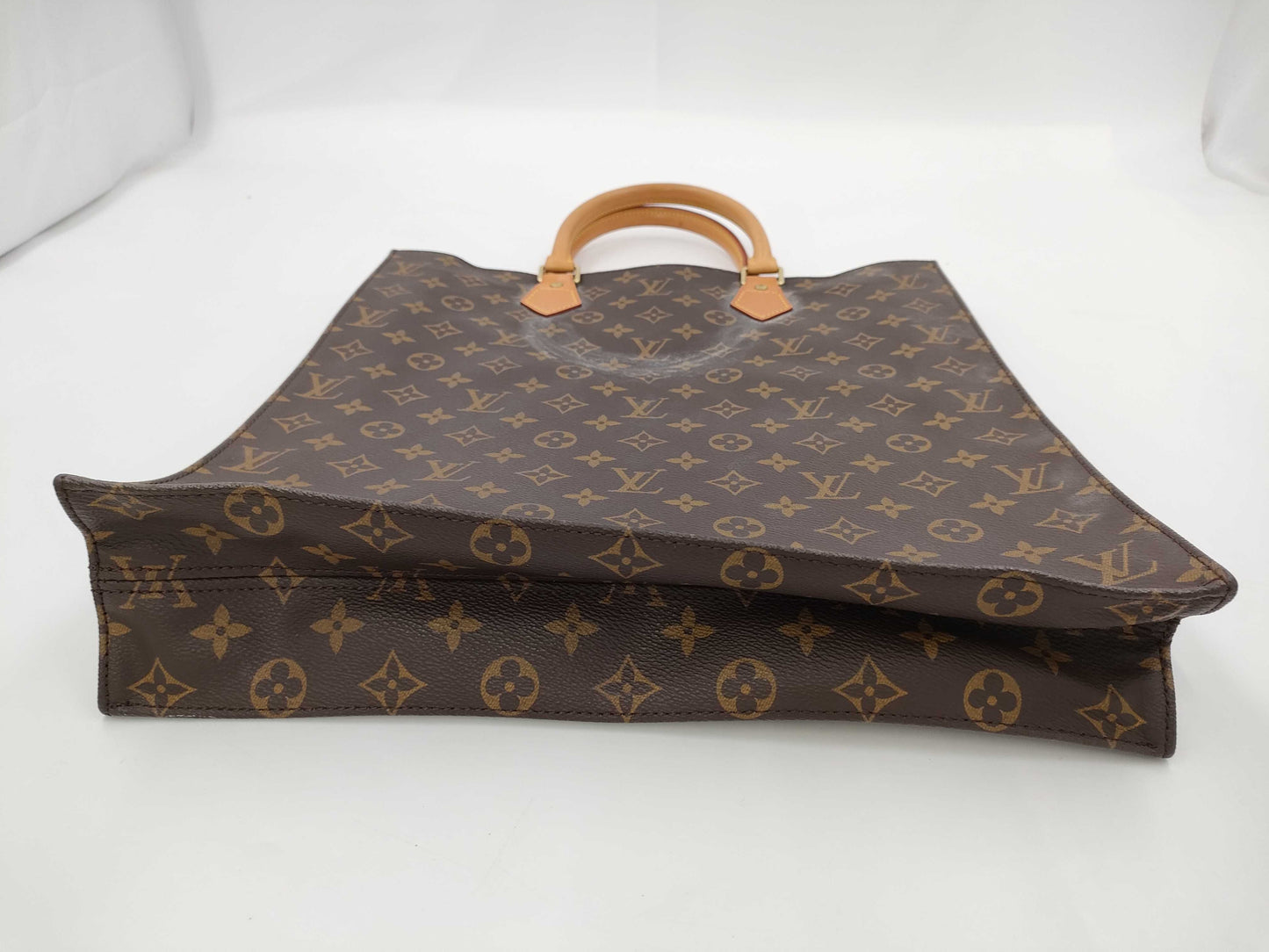 LOUIS VUITTON Monogram Sac Plat Handbag