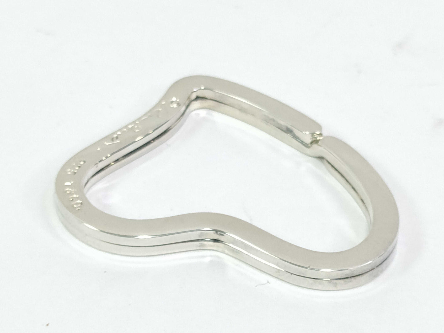 Tiffany & Co. Heart-Shaped Key Ring Key Case/Key Holder