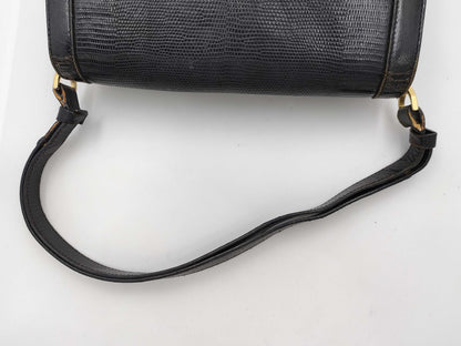 Yves Saint Laurent Yves Saint Laurent Lizard Shoulder Bag Shoulder Bag