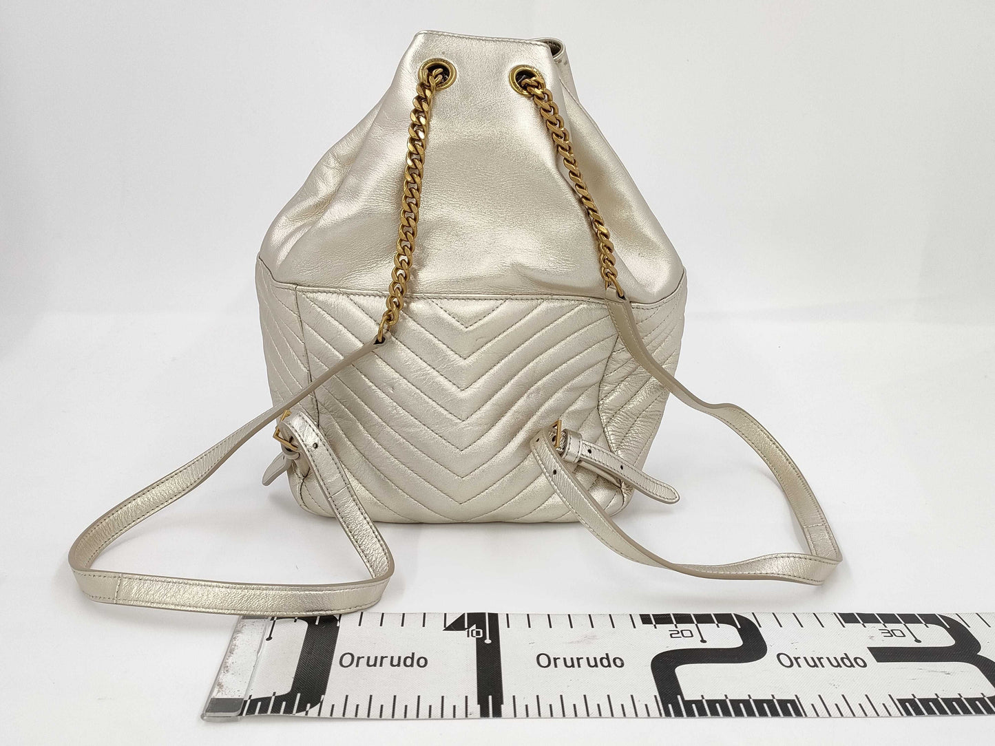 Yves Saint Laurent Monogram Backpack 