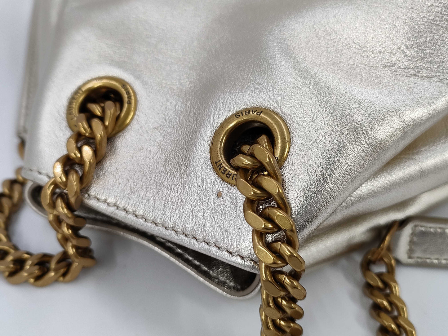 Yves Saint Laurent Monogram Backpack 