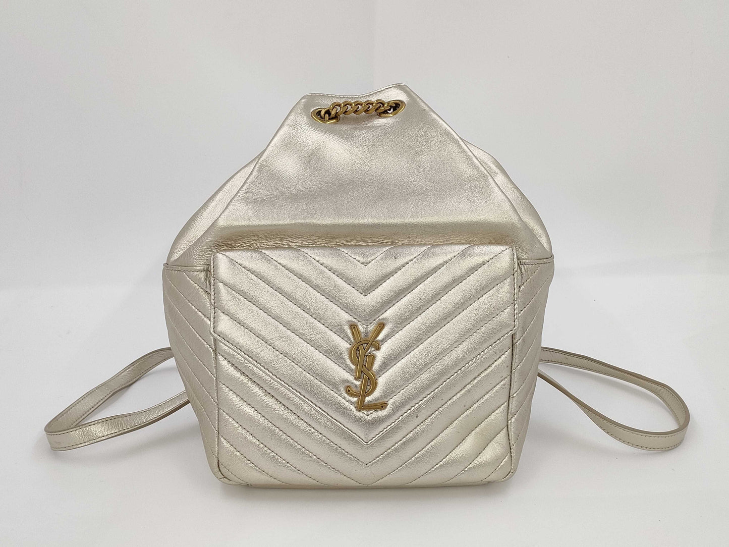 Yves Saint Laurent Monogram Backpack 