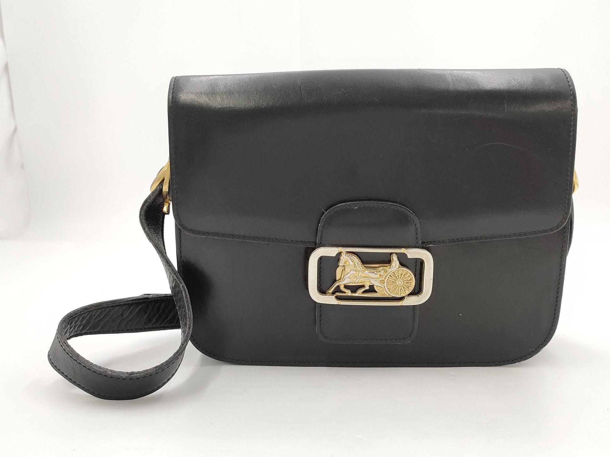 CELINE Carriage Shoulder Bag