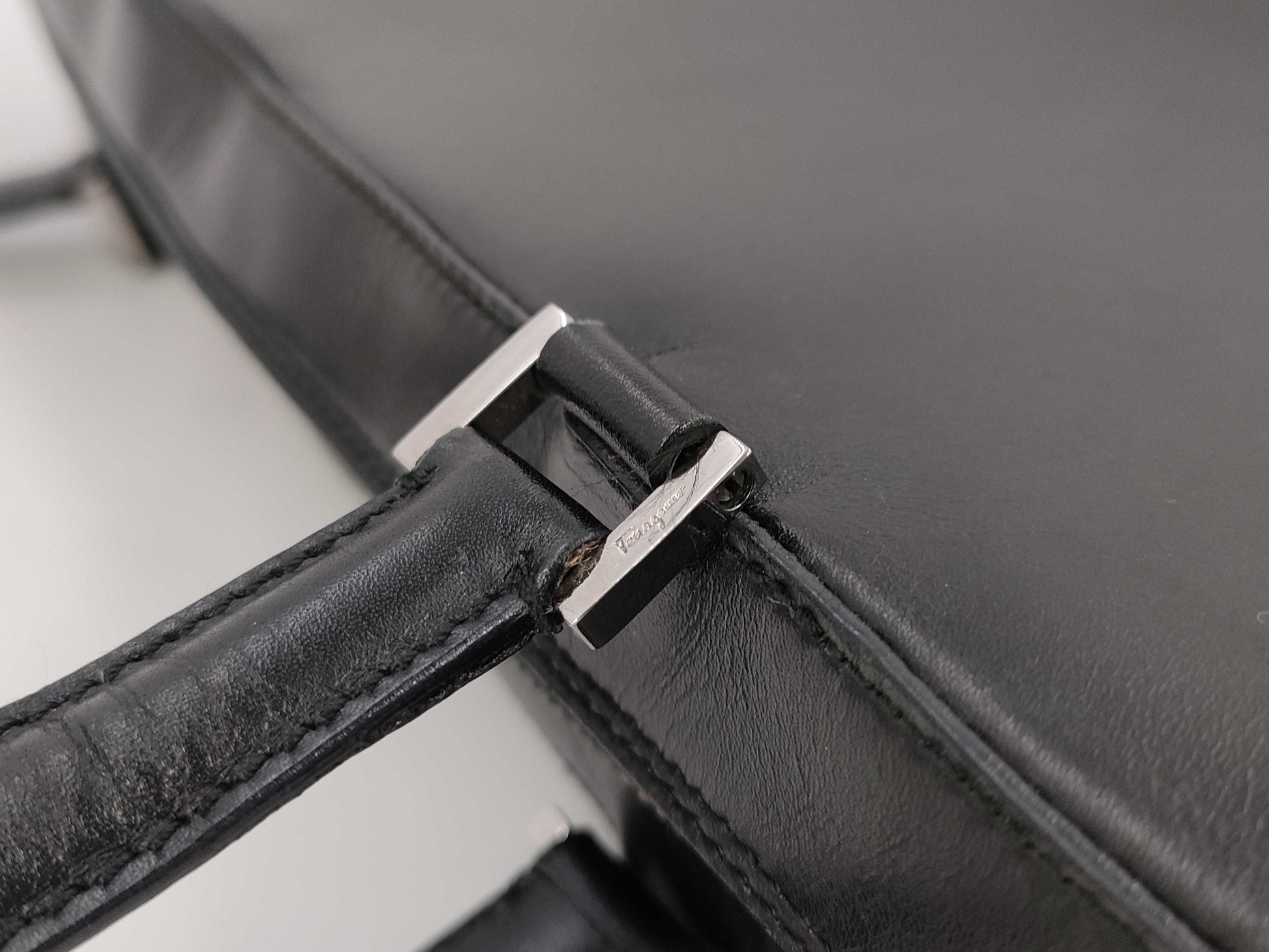 Salvatore Ferragamo Gancini handbag tote bag