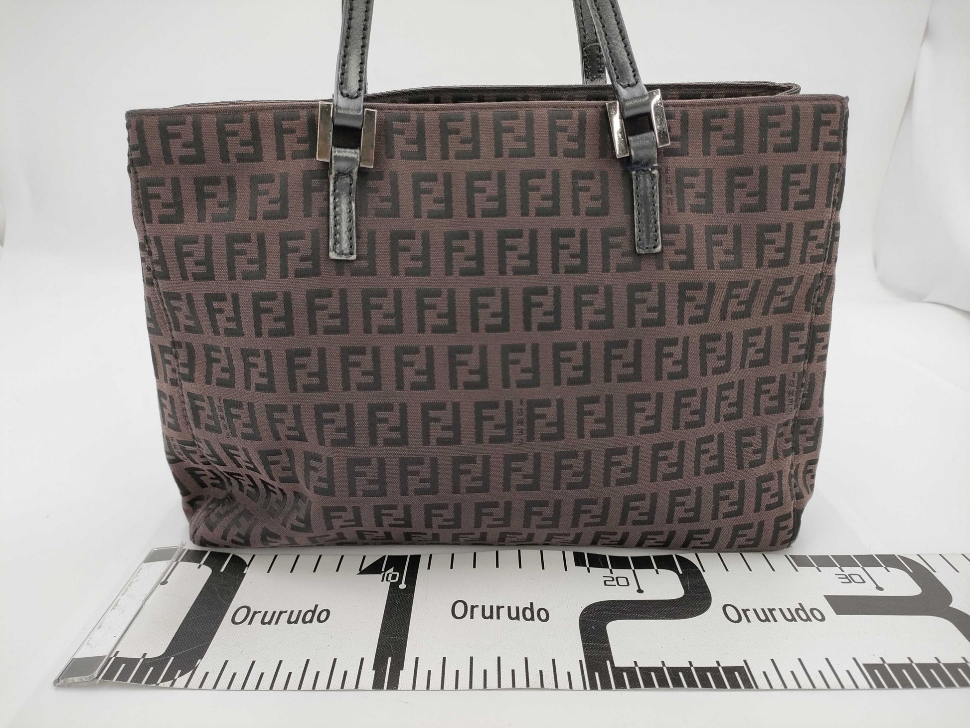 FENDI Zucchino Handbag Handbag