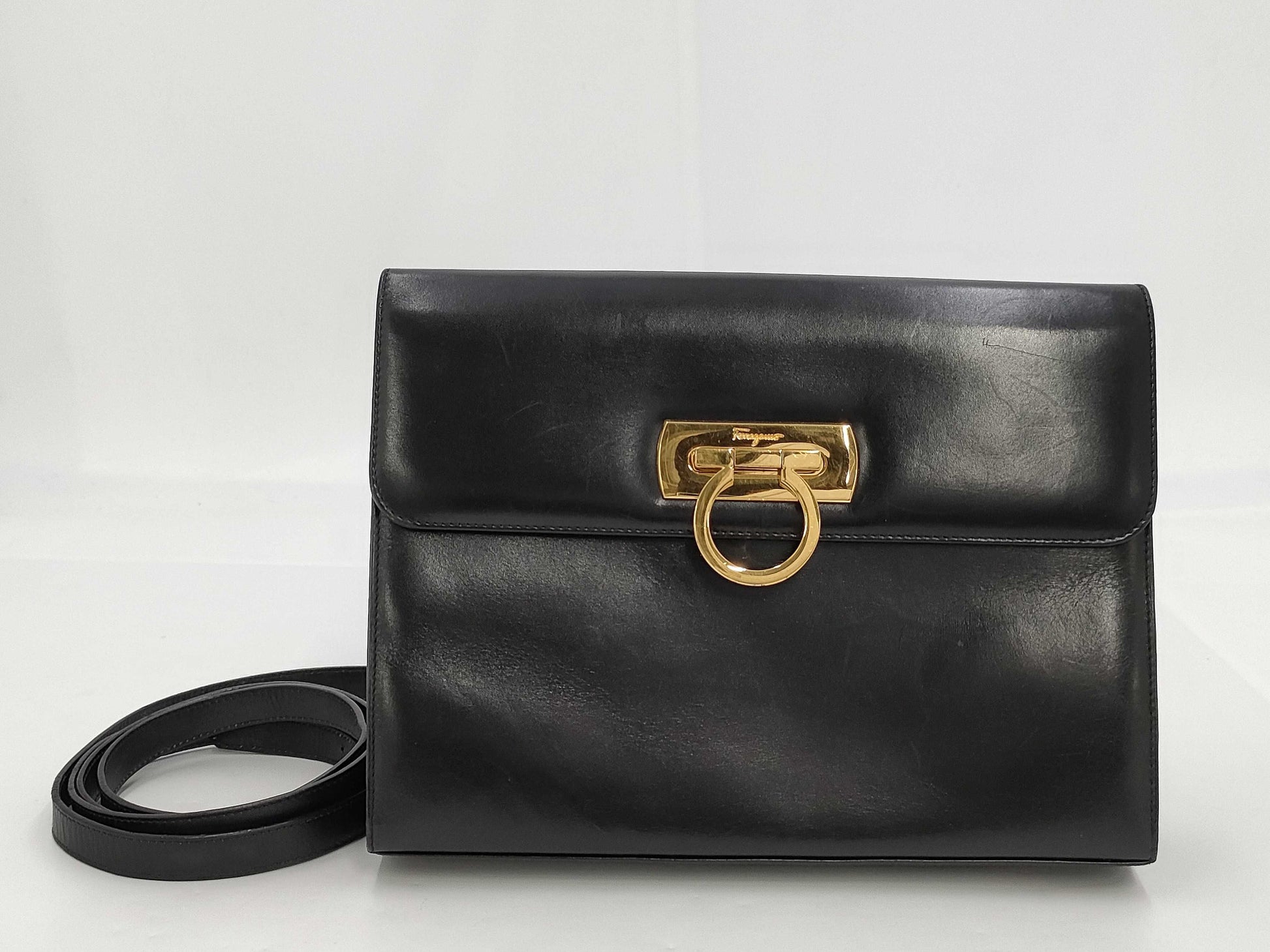 Salvatore Ferragamo Gancini Shoulder Bag