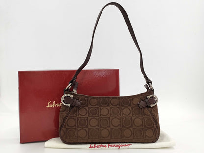 Salvatore Ferragamo Gancini shoulder bag