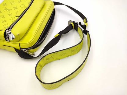 LOUIS VUITTON Taigarama Outdoor Messenger PM Shoulder Bag