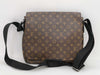 LOUIS VUITTON Monogram Macassar District MM Shoulder Bag