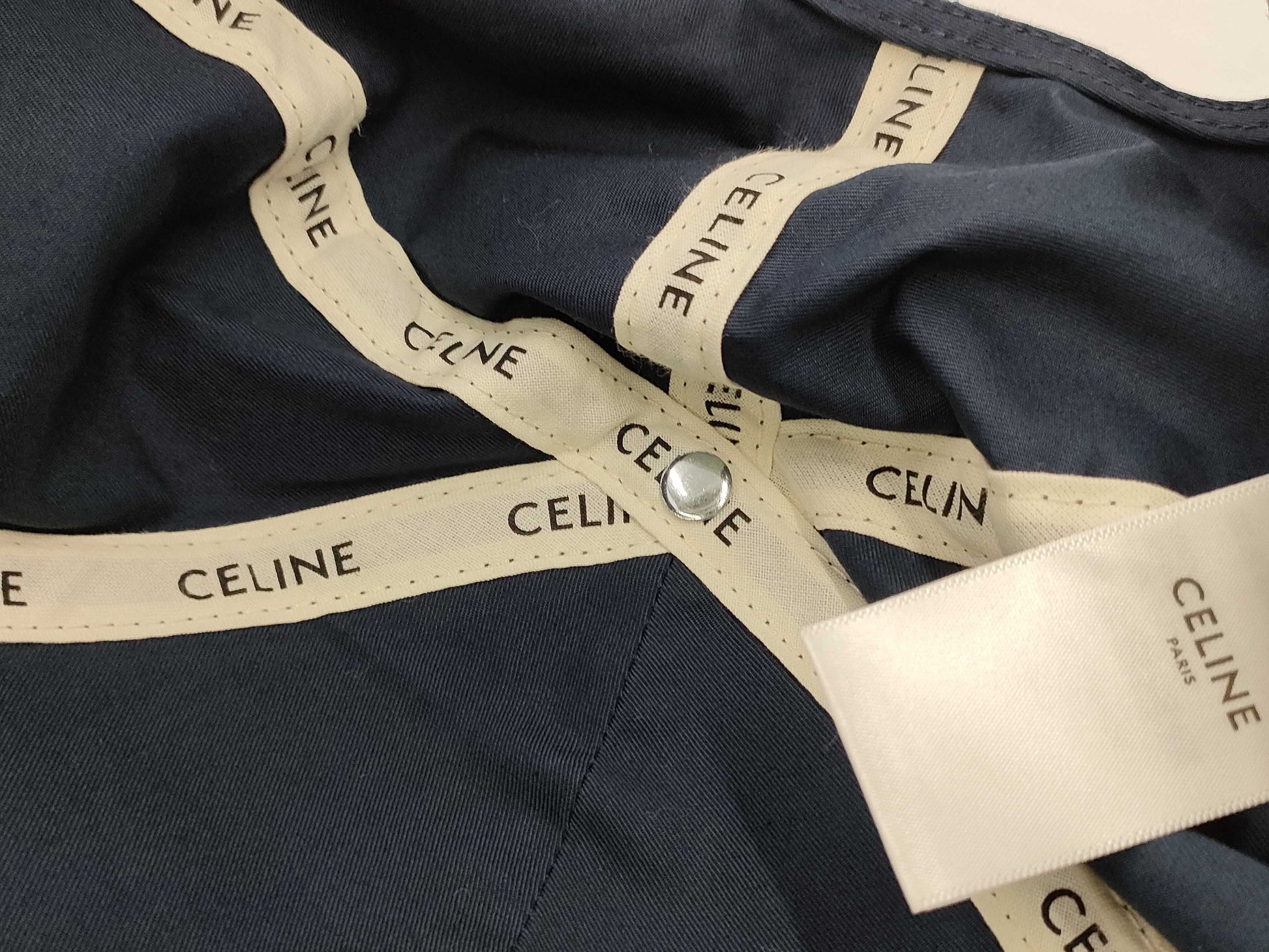 CELINE C logo cap and other accessories