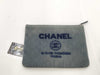 CHANEL Deauville Denim Clutch Bag