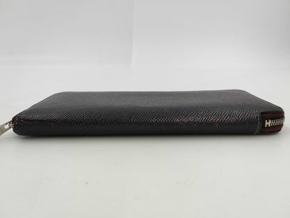 HERMES HERMES Azap Long Silk In Wallet □Q Stamp