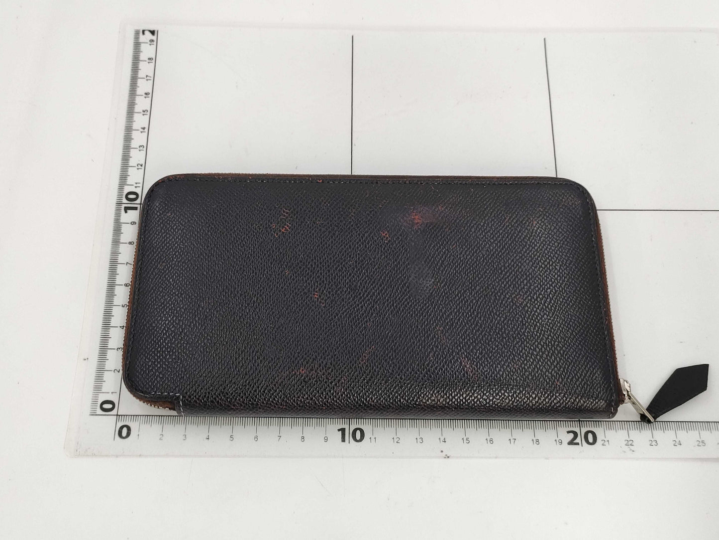 HERMES HERMES Azap Long Silk In Wallet □Q Stamp