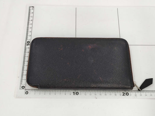 HERMES HERMES Azap Long Silk In Wallet □Q Stamp
