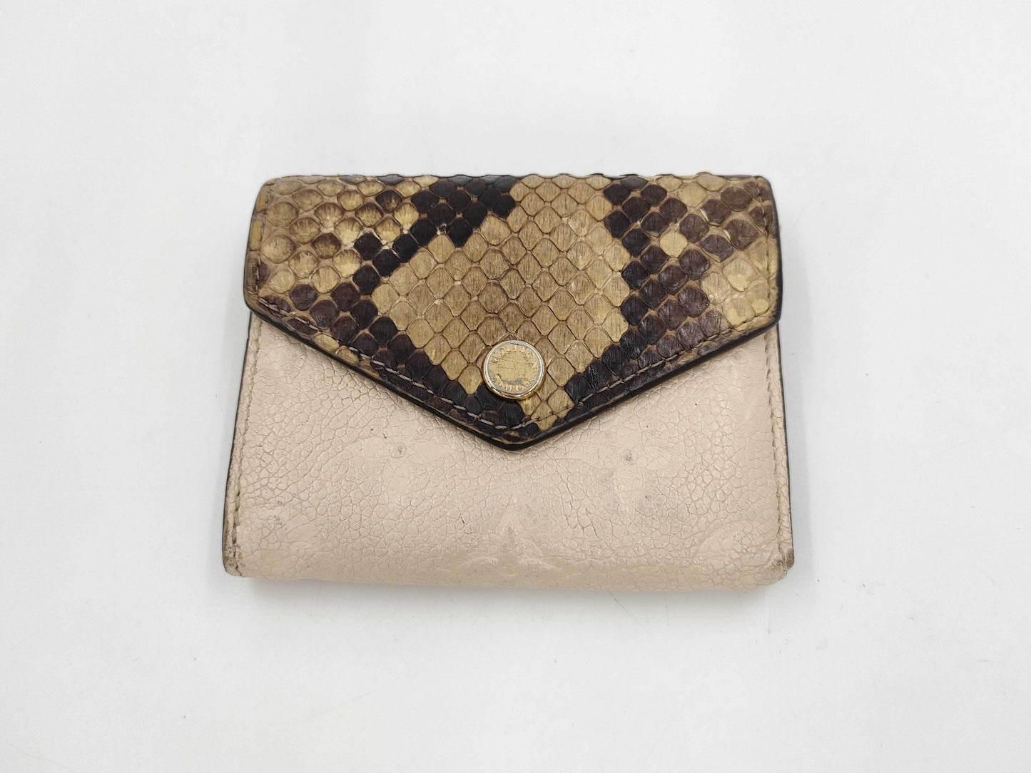 LOUIS VUITTON LOUIS VUITTON Monogram Empreinte Portefeuille Zoe Python Wallet