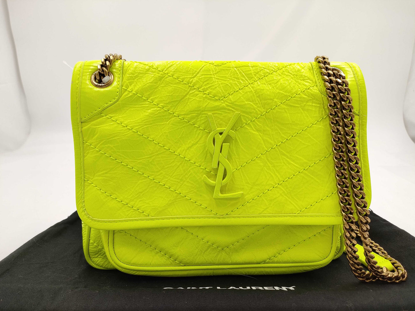 Yves Saint Laurent Monogram Shoulder Bag