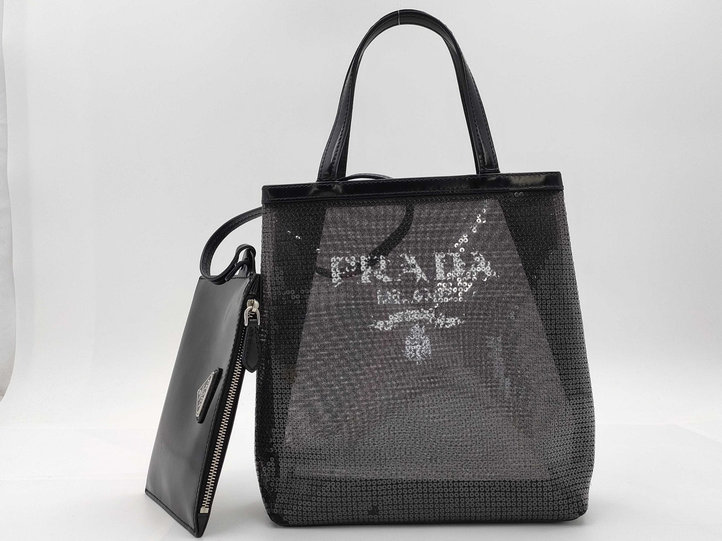 PRADA PRADA Sequin Handbag Handbag