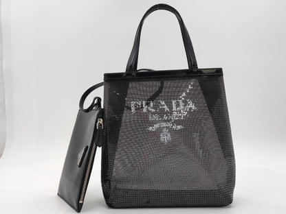 PRADA PRADA Sequin Handbag Handbag