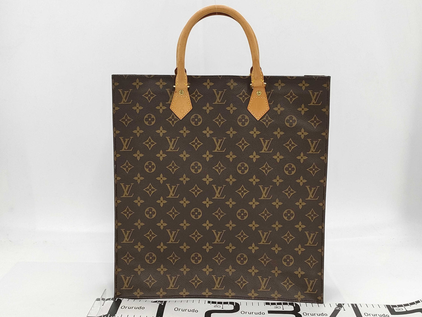 LOUIS VUITTON Monogram Sac Plat MI0093 Tote Bag