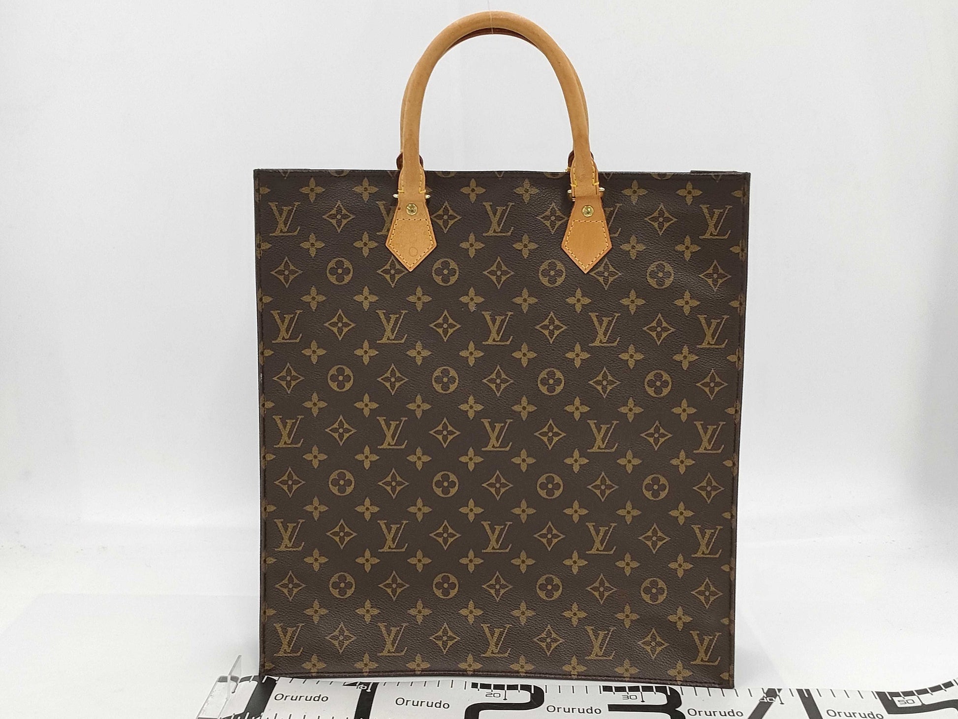 LOUIS VUITTON Monogram Sac Plat MI0093 Tote Bag