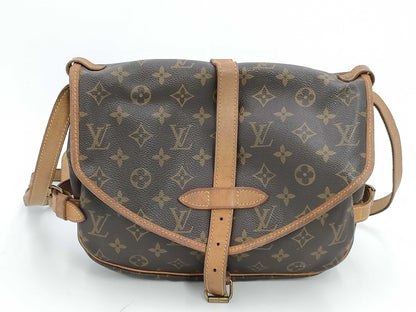 LOUIS VUITTON Monogram Saumur 30 AR9001 Shoulder Bag