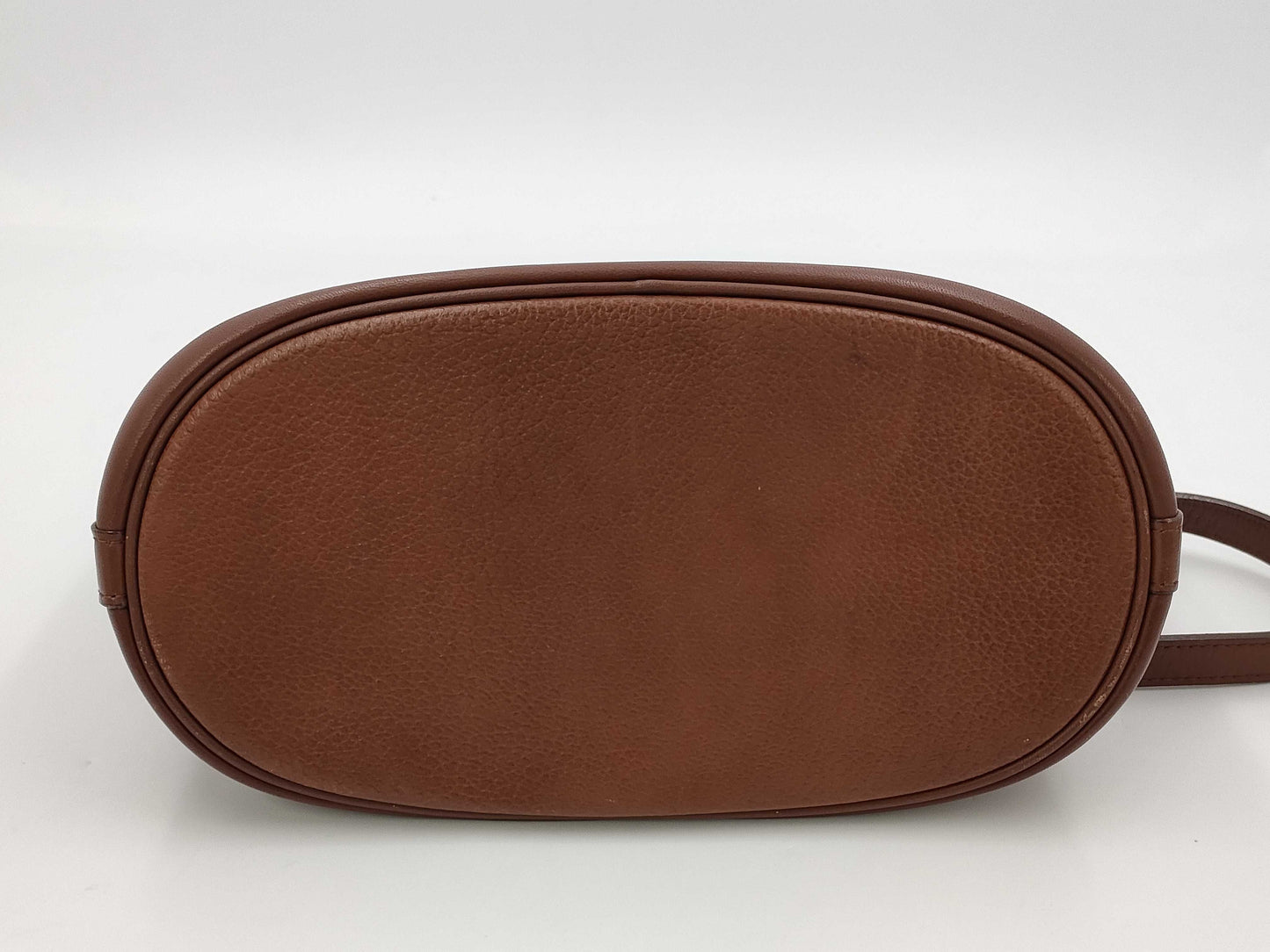 Burberrys Shoulder Bag Leather Brown