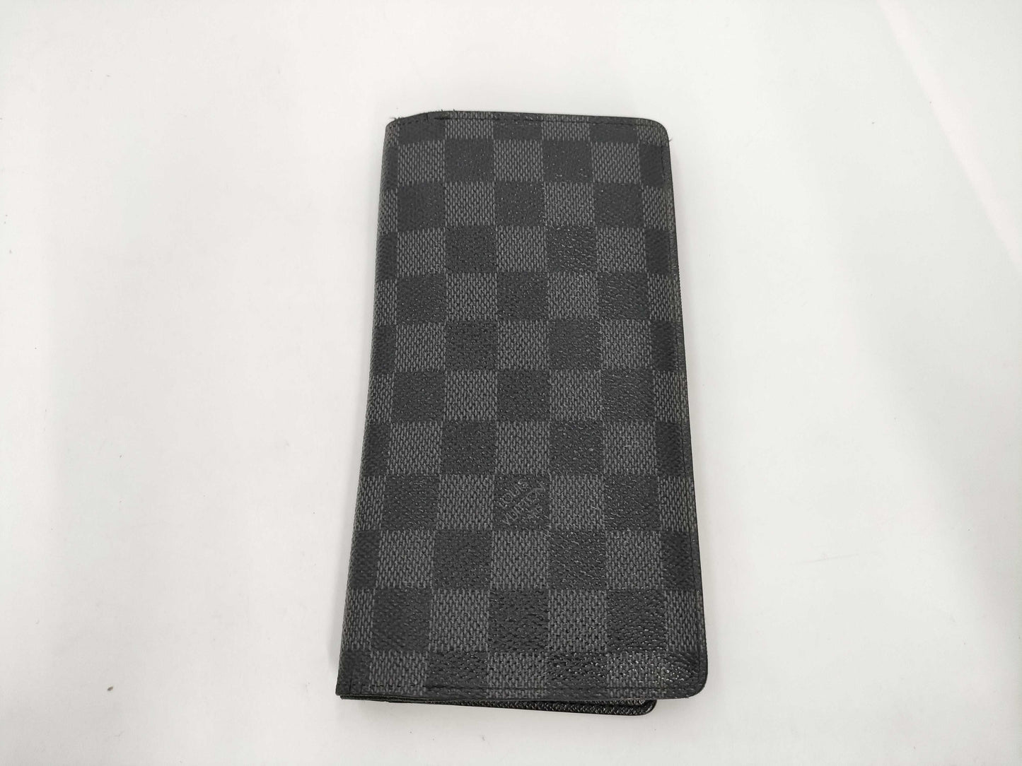 LOUIS VUITTON Graphite Portefeuille Brazza SP4058 Wallet