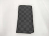 LOUIS VUITTON Graphite Portefeuille Brazza SP4058 Wallet