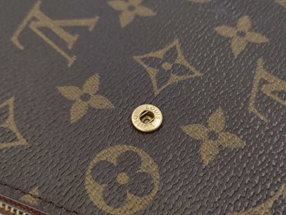LOUIS VUITTON Monogram Porte Papier Zip Wallet SP0070