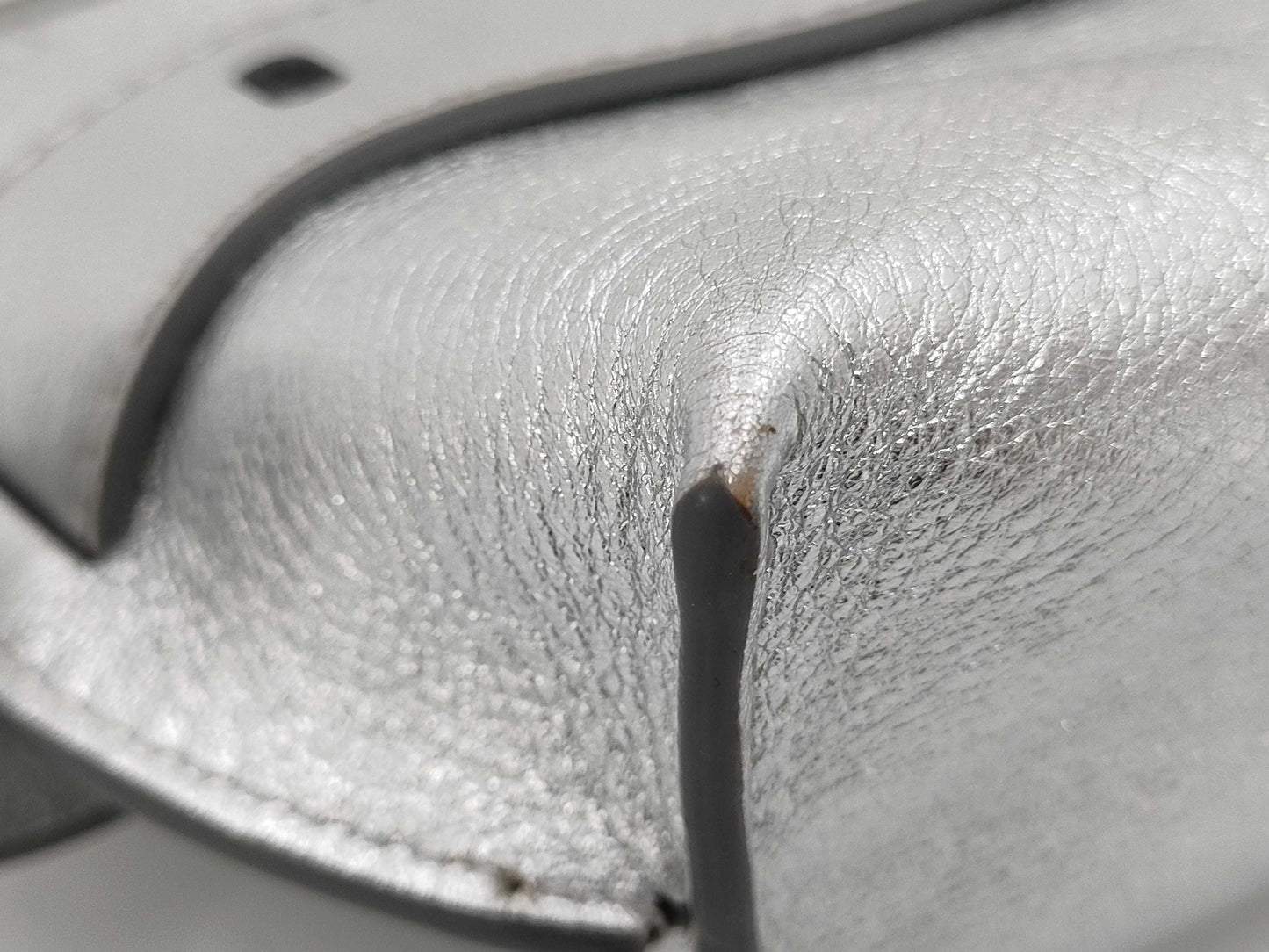 JM DAVIDSON Mini Shoulder Bag Silver Shoulder Bag