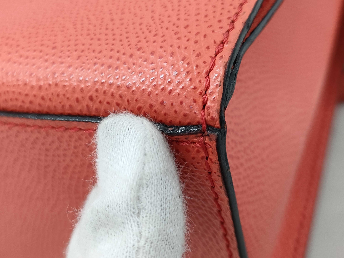 CELINE Shoulder Bag Red Handbag