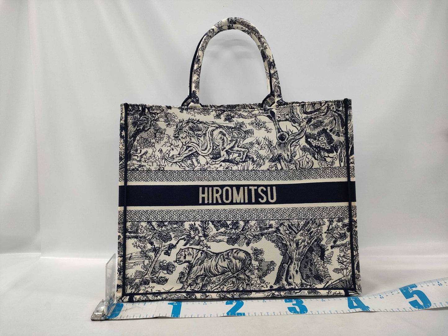 Dior Book Tote Name Tote Bag