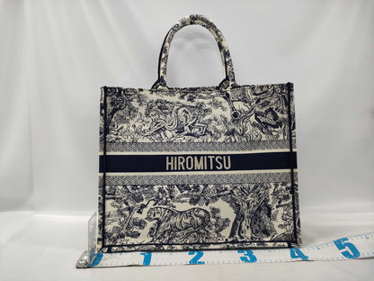 Dior Book Tote Name Tote Bag