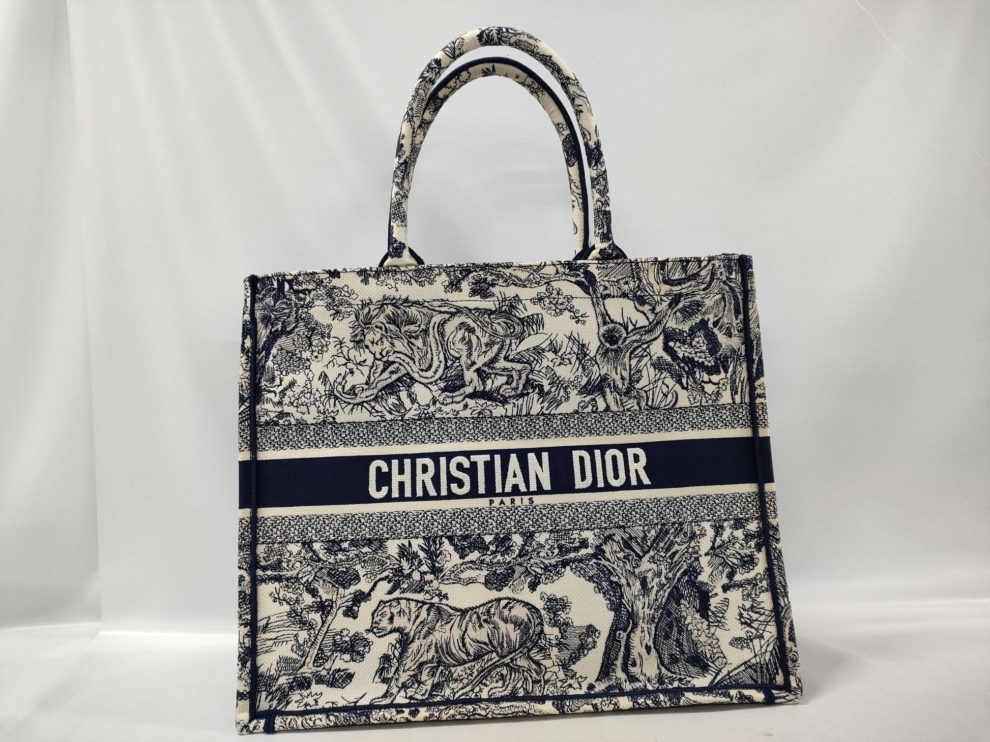 Dior Book Tote Name Tote Bag
