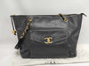 CHANEL Caviar Skin Tote Bag Black Tote Bag