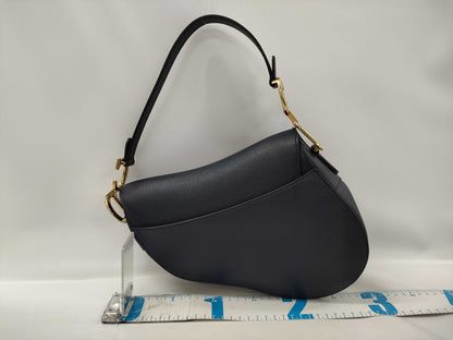 Dior Saddle Shoulder Bag Navy Handbag
