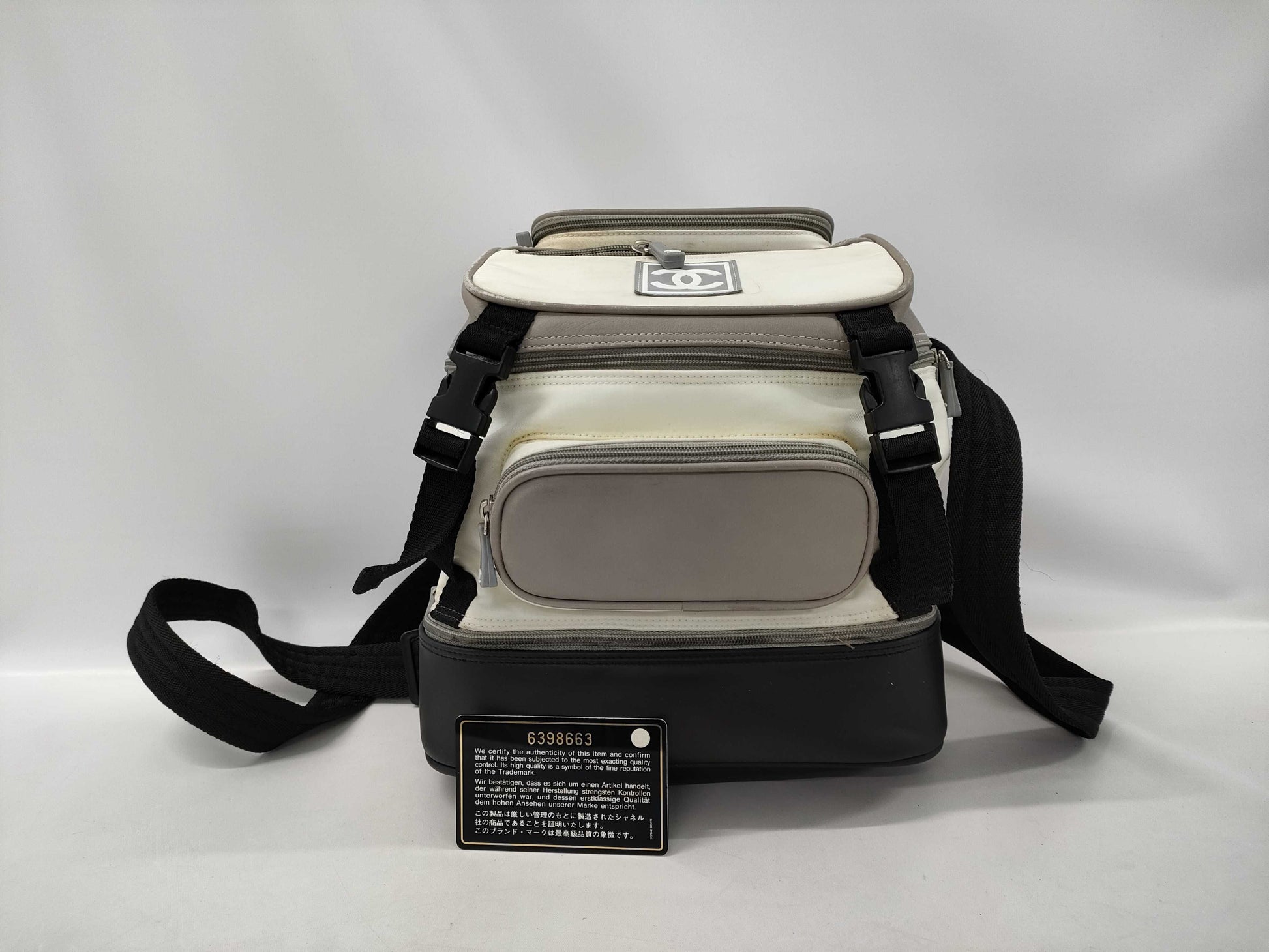 CHANEL Sport Line Backpack White Backpack