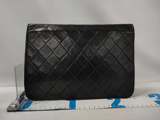 CHANEL Matelasse Shoulder Bag, Black