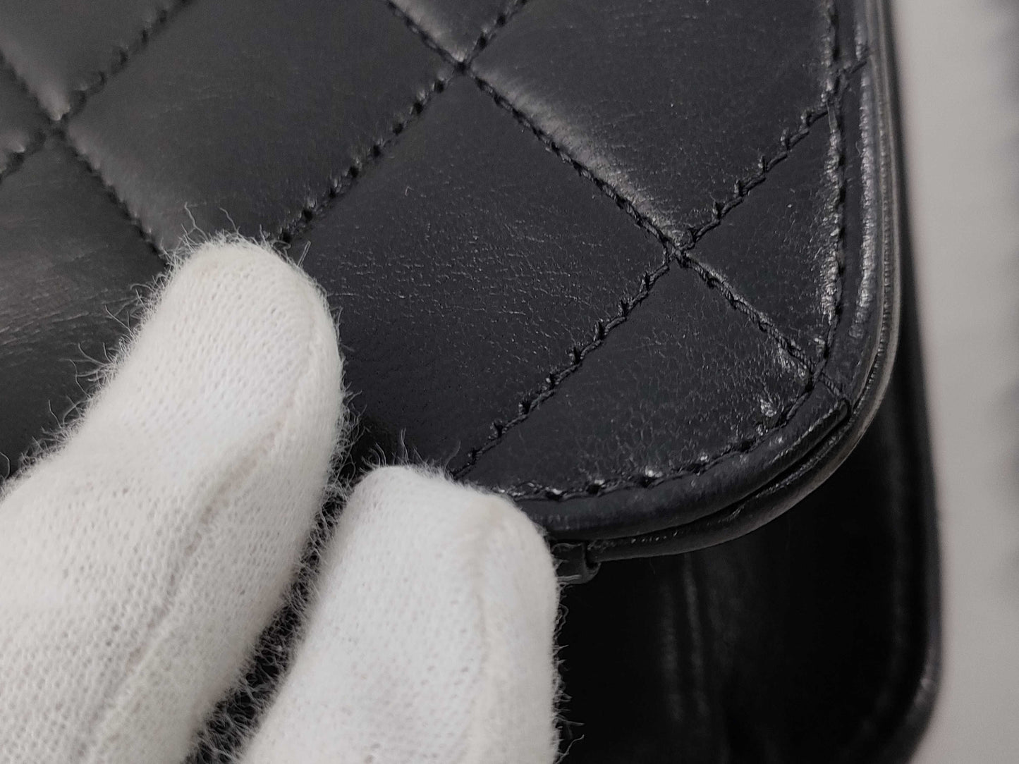 CHANEL Matelasse Shoulder Bag, Black