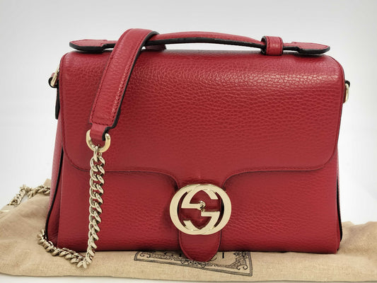 GUCCI Gucci Interlocking Shoulder Bag